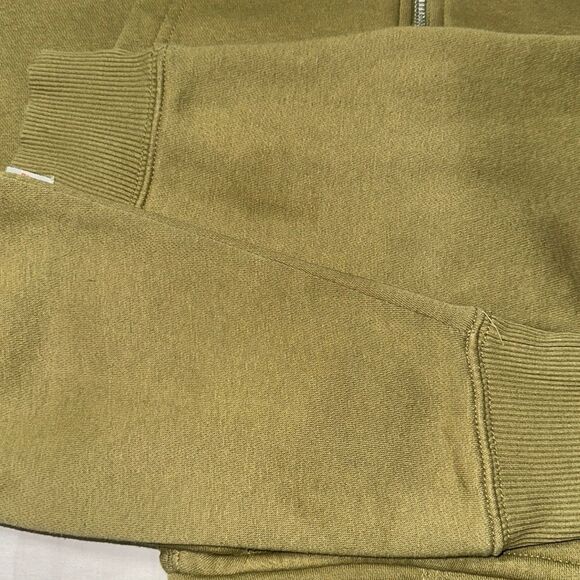 FREE PLANET S Men’s Camo Olive Green Cotton Blend Full Zip Hoodie Sweatshirt - Picture 16 of 16